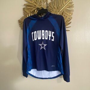 Cowboys Men's Navy Hoodie